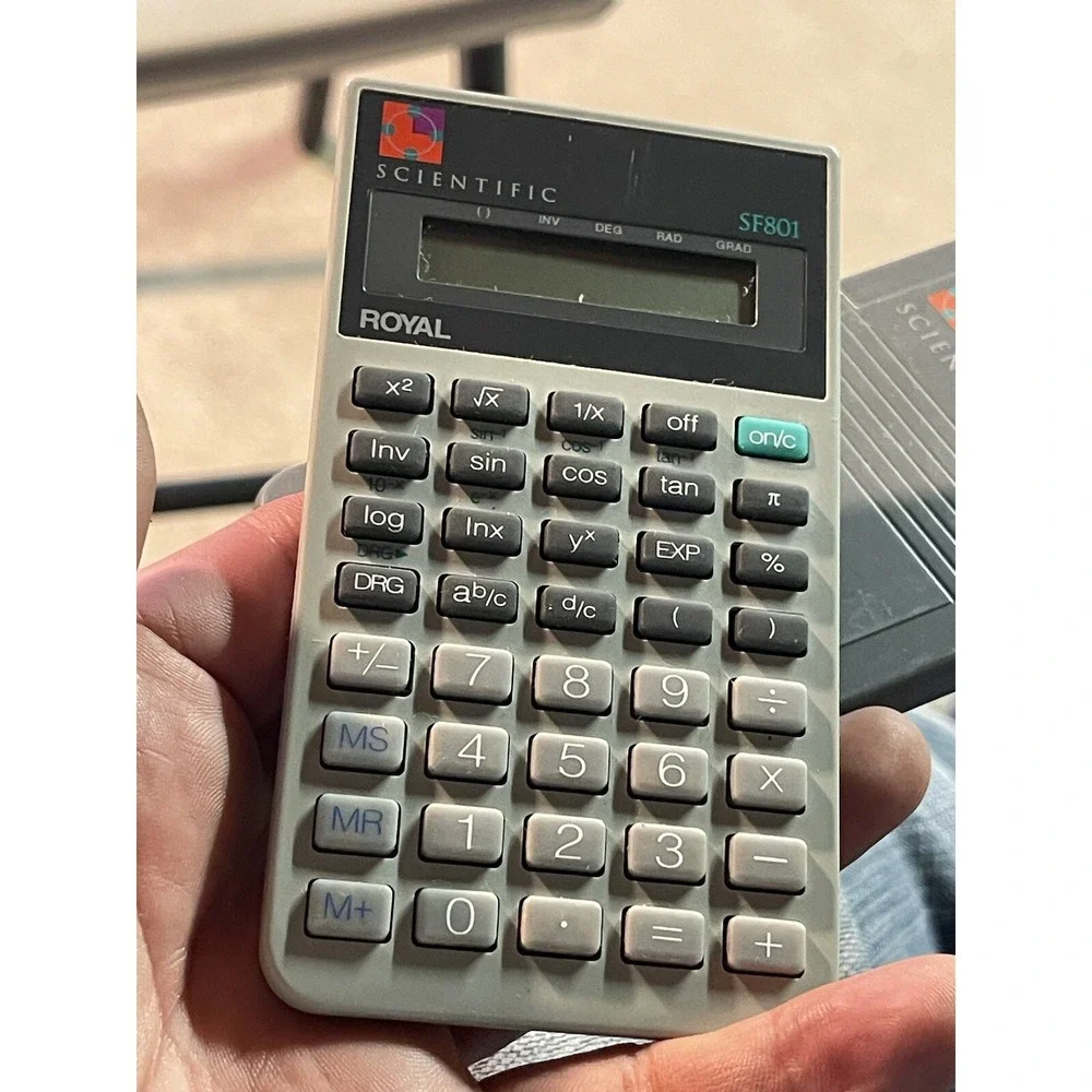 Scientific Royal Calculator Model SF801